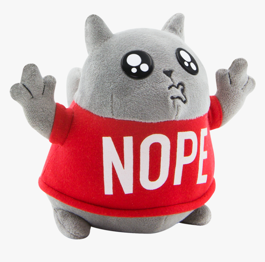 Exploding Kittens Nope Plush, HD Png Download, Free Download