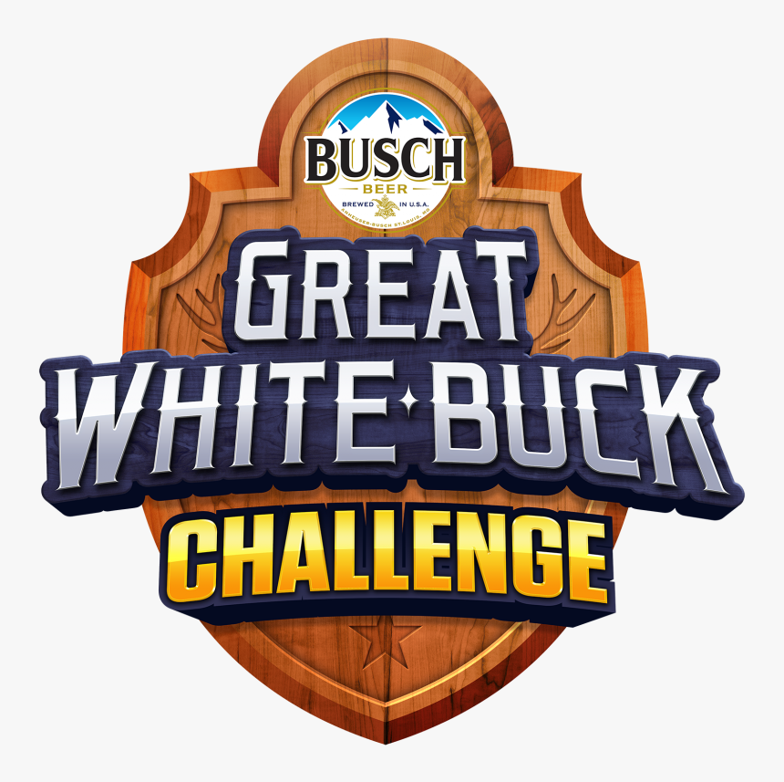 Busch Great White Buck Challenge Logo - Emblem, HD Png Download, Free Download