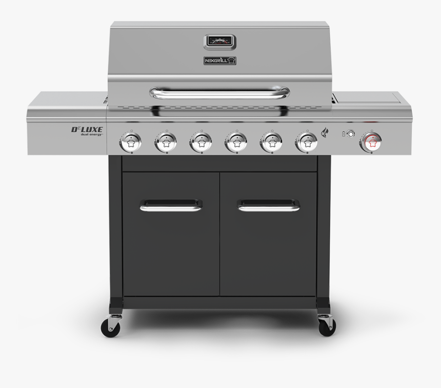 Deluxe 6-burner Propane Grill With Stainless Steel - Nexgrill 720 0898, HD Png Download, Free Download