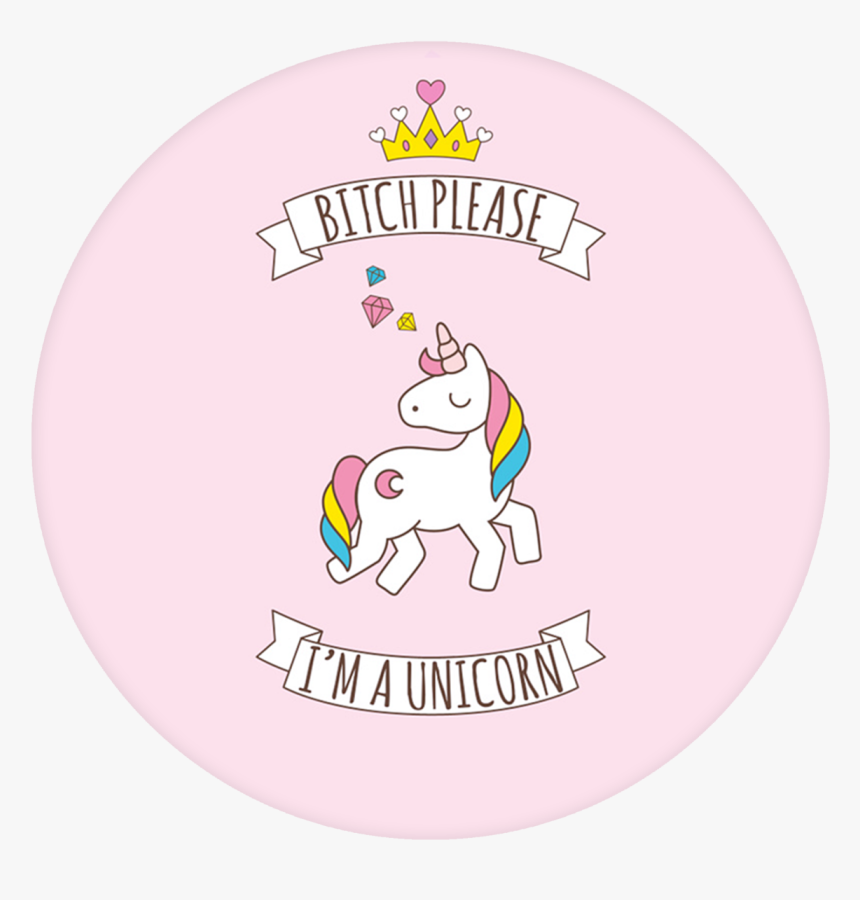 Lockscreen Tumblr Unicorns , Png Download - Bitch Please Im A Unicorn, Transparent Png, Free Download