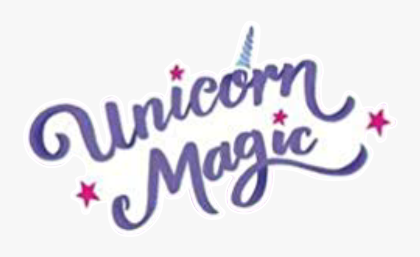 Rainbow Magic Wiki - Unicorn Written In Calligraphy, HD Png Download, Free Download