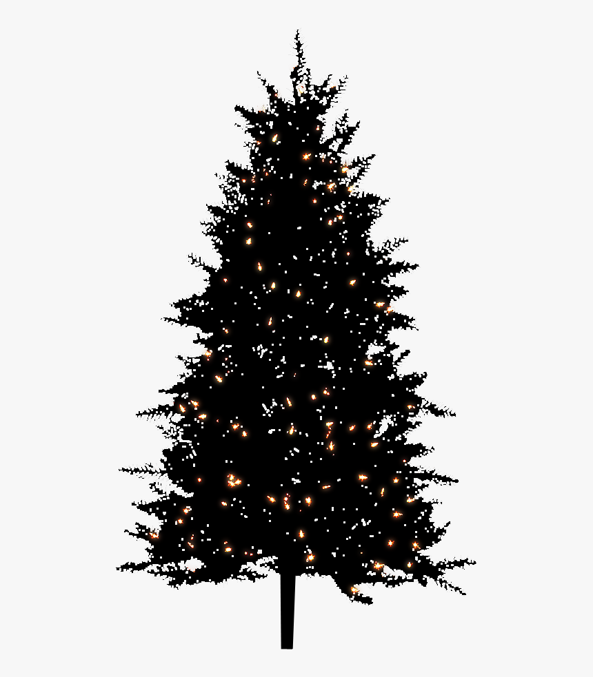 Thumb Image - Black Christmas Tree Png, Transparent Png - kindpng.
