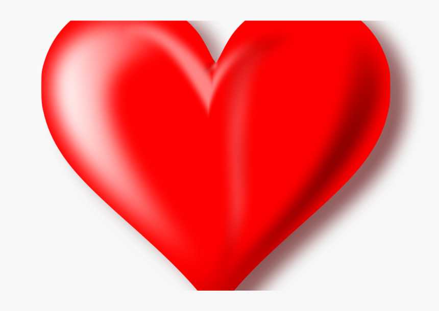 3d Red Heart Transparent Background Png Mart - Heart, Png Download, Free Download