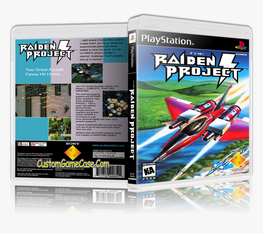 The Raiden Project - Raiden Project The Usa Ps1, HD Png Download, Free Download