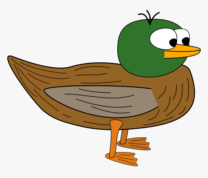Clipart Cartoon Duck, HD Png Download, Free Download
