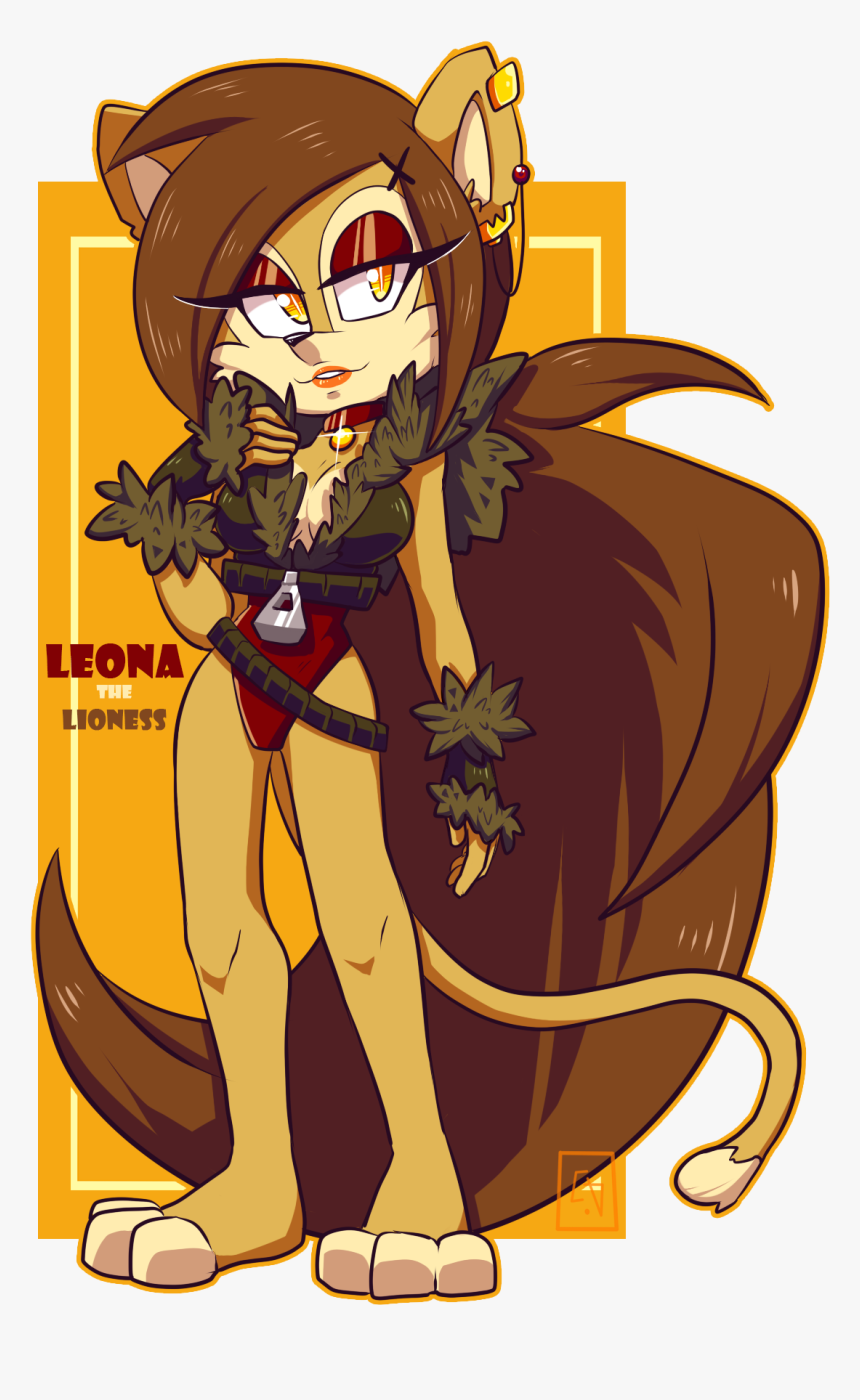 Leona The Lioness - Cartoon, HD Png Download - kindpng