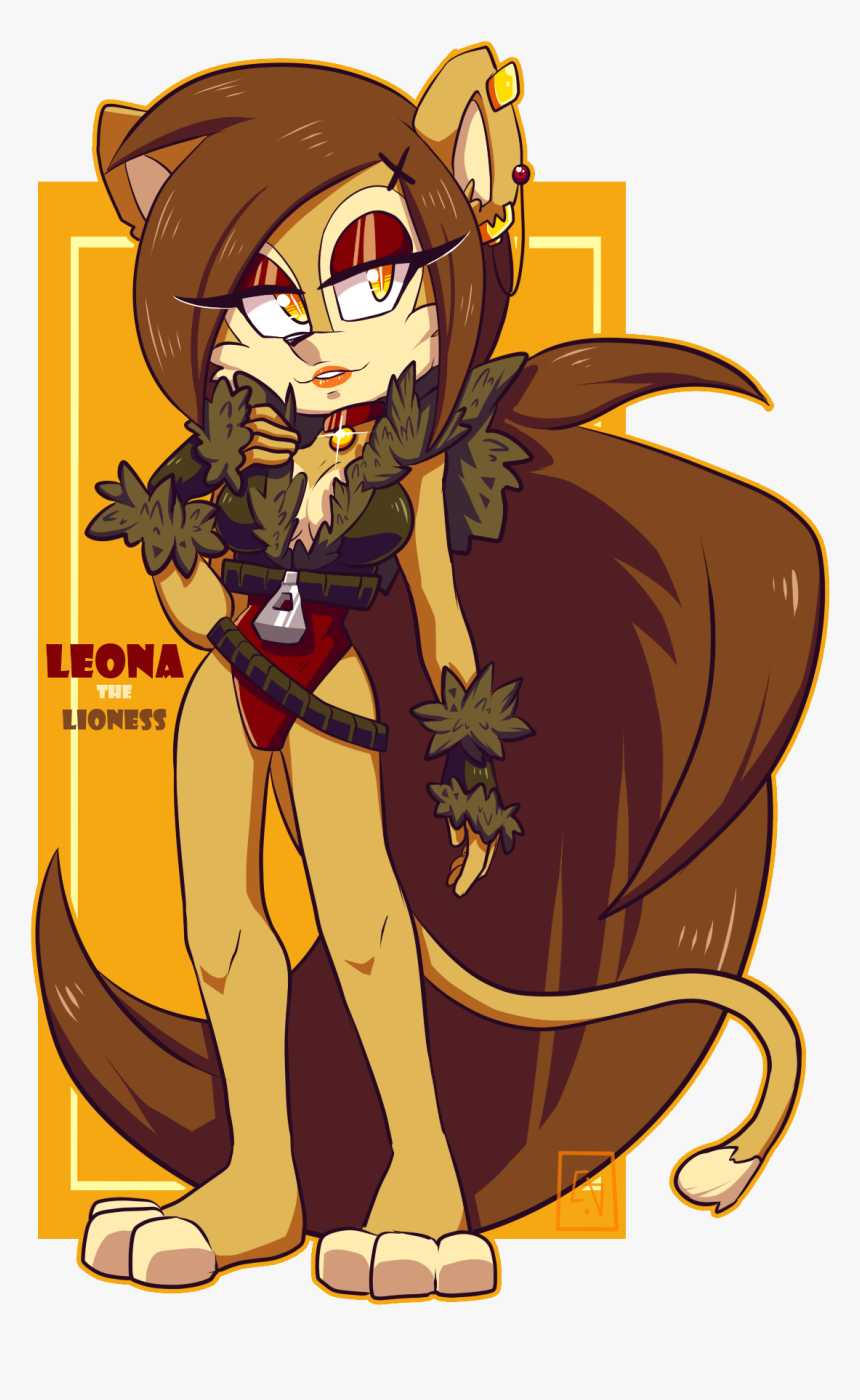 Leona The Lioness - Cartoon, HD Png Download, Free Download