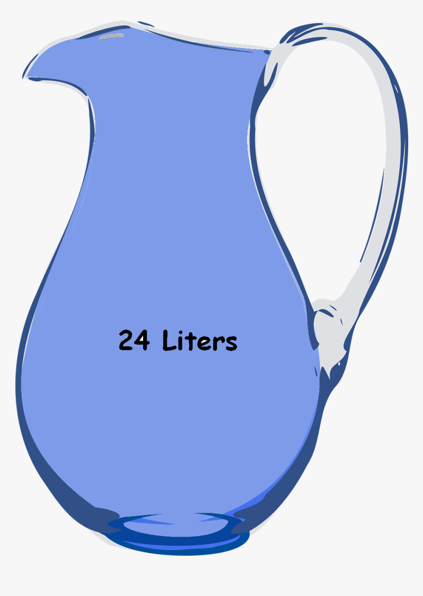 Challenge Of Fair Distribution Of Water - Jug Of Water Full Clipart, HD Png Download, Free Download