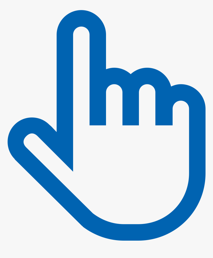 Hand Cursor Icon - Mouse Pointer Windows Png, Transparent Png, Free Download