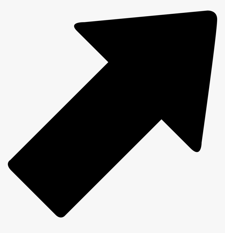 Cursor Arrow - Diagonal Arrow Noun Project, HD Png Download, Free Download