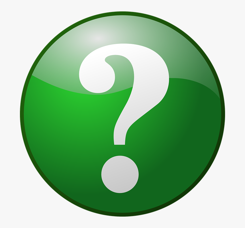 Green Question Mark Button, HD Png Download, Free Download