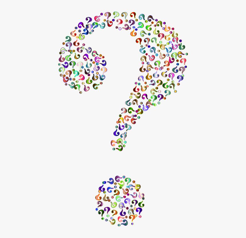 Transparent Question Mark Clipart No Background - Transparent Background Question Mark Clipart, HD Png Download, Free Download