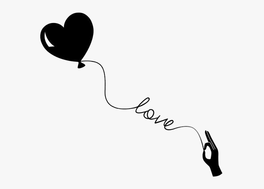 Transparent Tumblr Stickers Png - Love Cute Wallpapers In Black And White, Png Download, Free Download