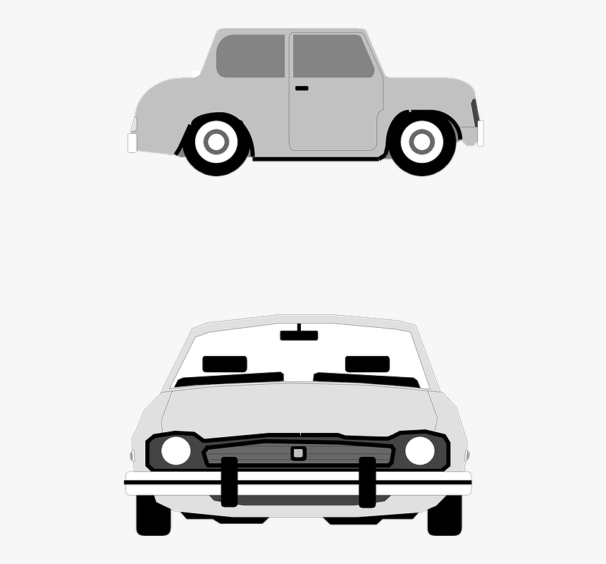 Cartoon Car Front Drawing, HD Png Download, Free Download