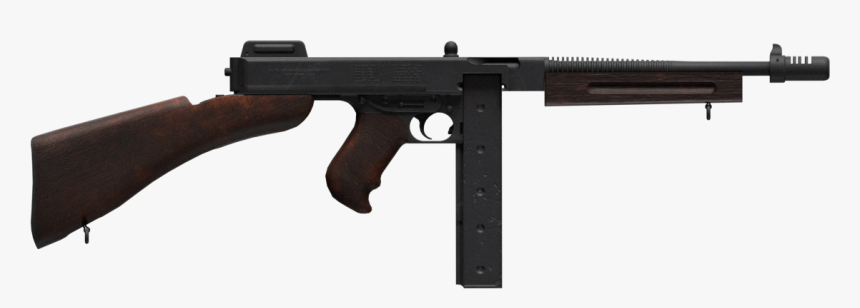 Thompson Gun , Png Download - Tommy Gun Transparent Background, Png Download, Free Download