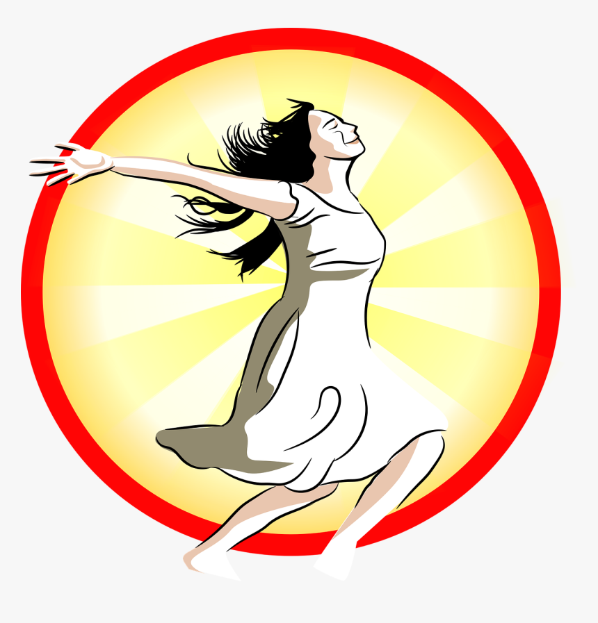 Woman Freedom Png, Transparent Png, Free Download