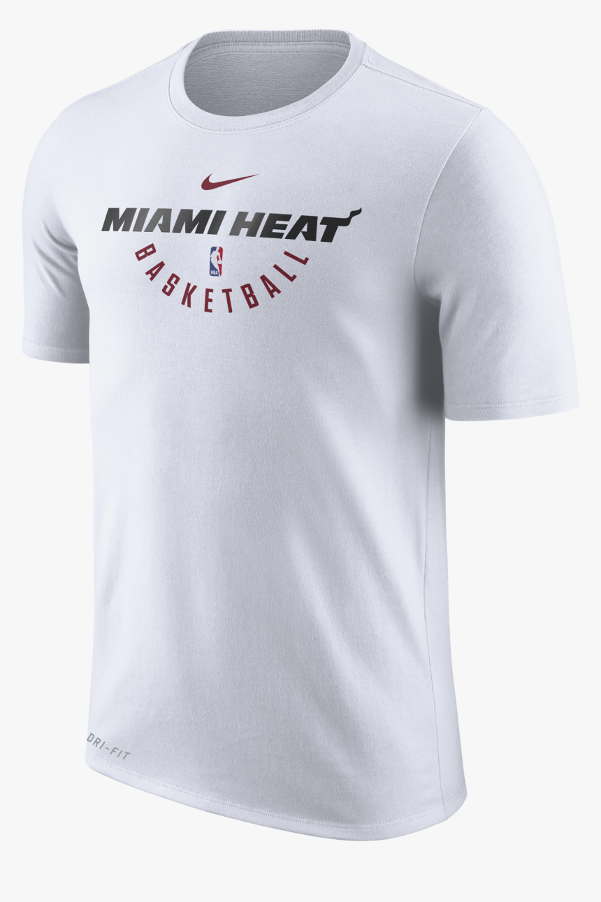 Nike Miami Heat Youth Short Sleeve Practice Tee White - Minnesota Timberwolves T Shirt, HD Png Download, Free Download