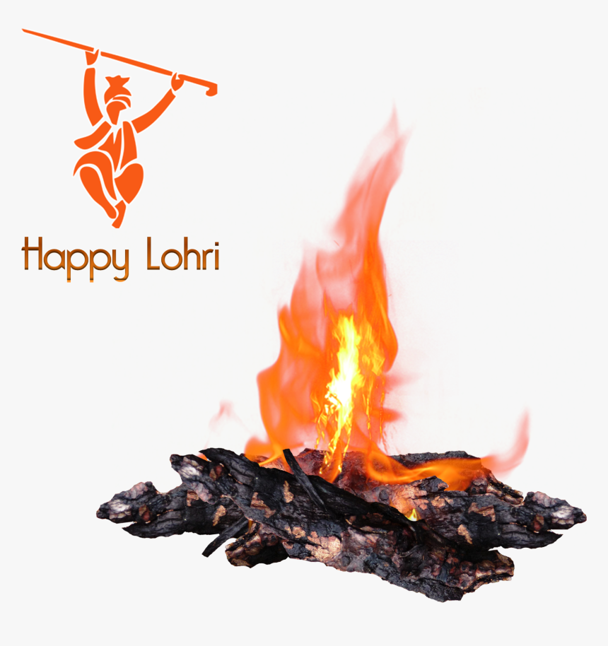 Happy Lohri Free Png Image - Transparent Background Campfire Png, Png Download, Free Download