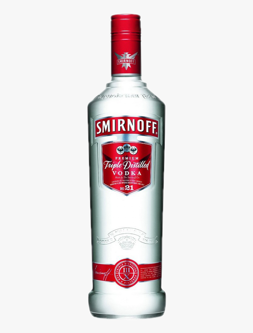 Vodka Smirnoff Bottle Png Image - Smirnoff Vodka 70cl, Transparent Png, Free Download