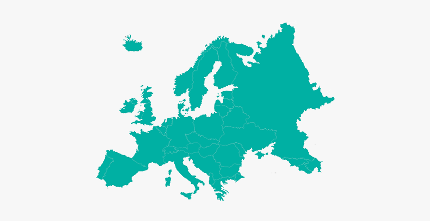 Europe Map Vector Transparent, HD Png Download, Free Download