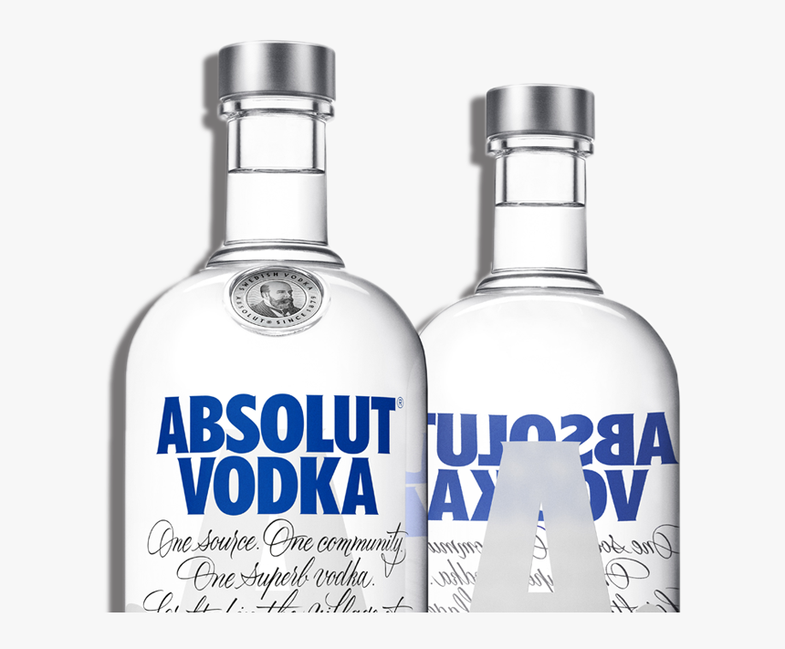 Absolut Vodka New Bottle , Png Download - Absolut Vodka, Transparent Png, Free Download