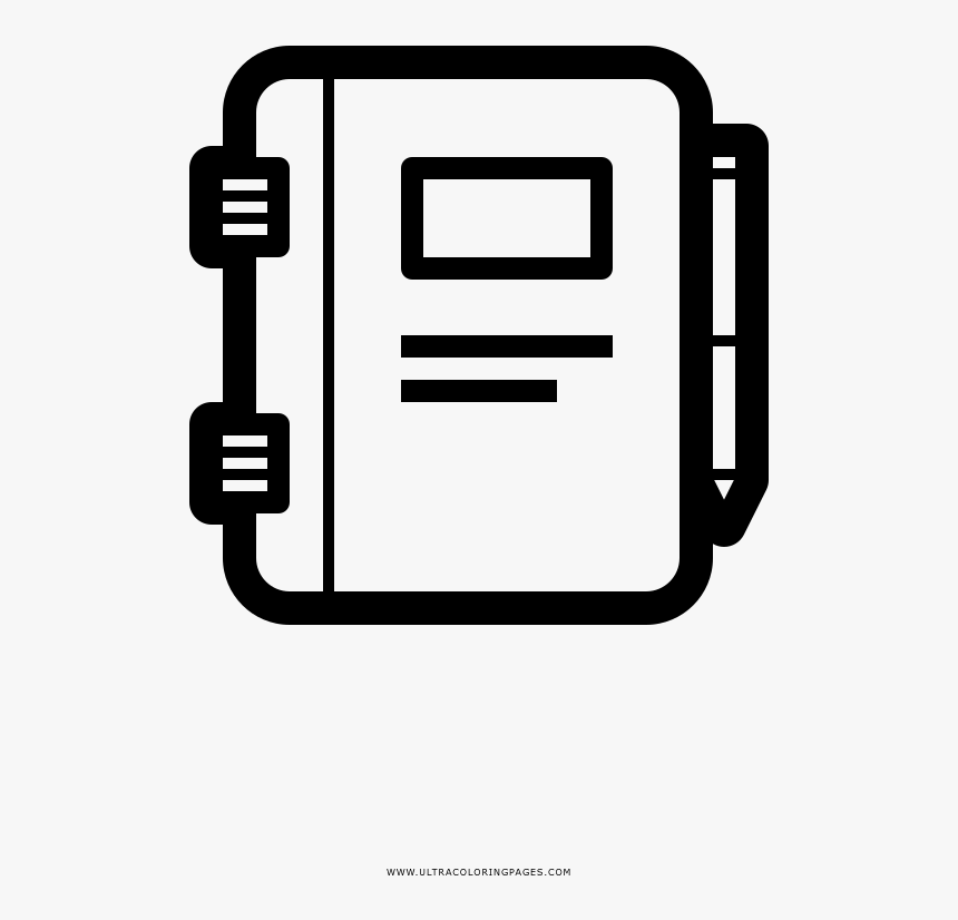 Agenda Coloring Page - Separador De Destaque No Instagram, HD Png Download, Free Download