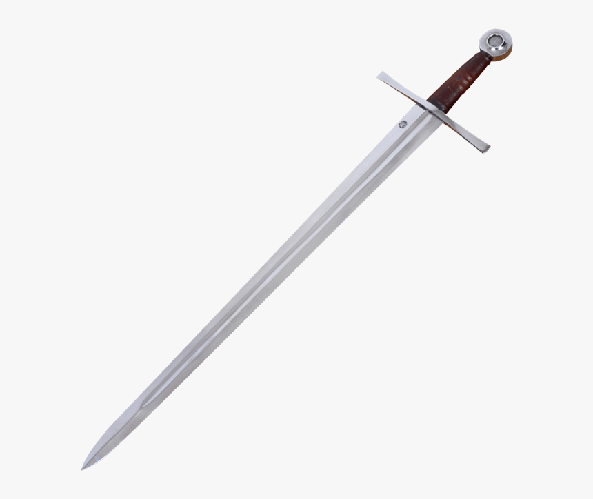 Crusader Sword With Scabbard - Black Prince Sword, HD Png Download, Free Download