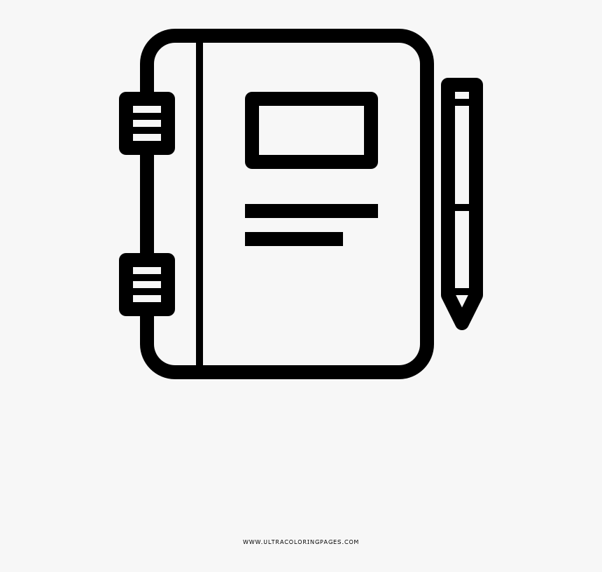 Agenda Coloring Page - Separador De Destaque No Instagram, HD Png Download, Free Download