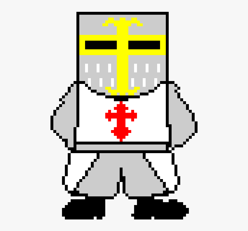 Pixel Art Crusader, HD Png Download, Free Download