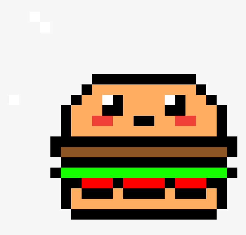Png Royalty Free Bagel Drawing Pixel Art - Burger Pixel Art, Transparent Png, Free Download