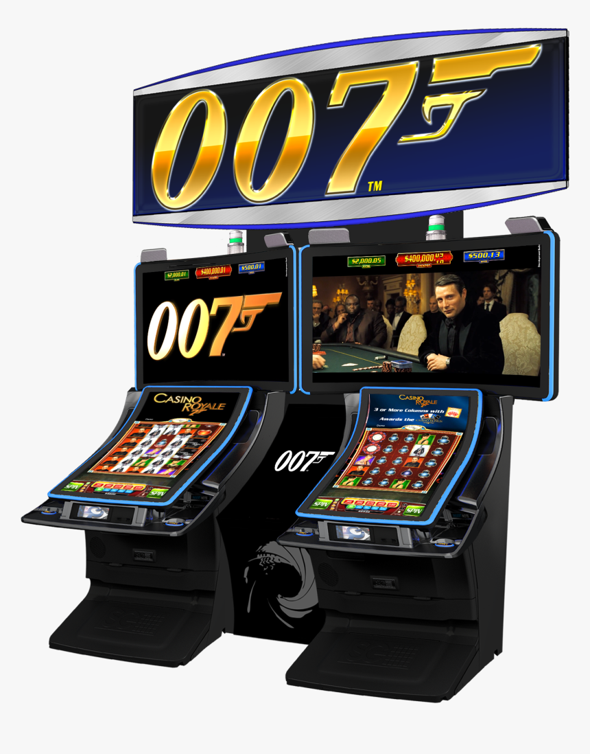 James Bond Slot Machine, HD Png Download, Free Download