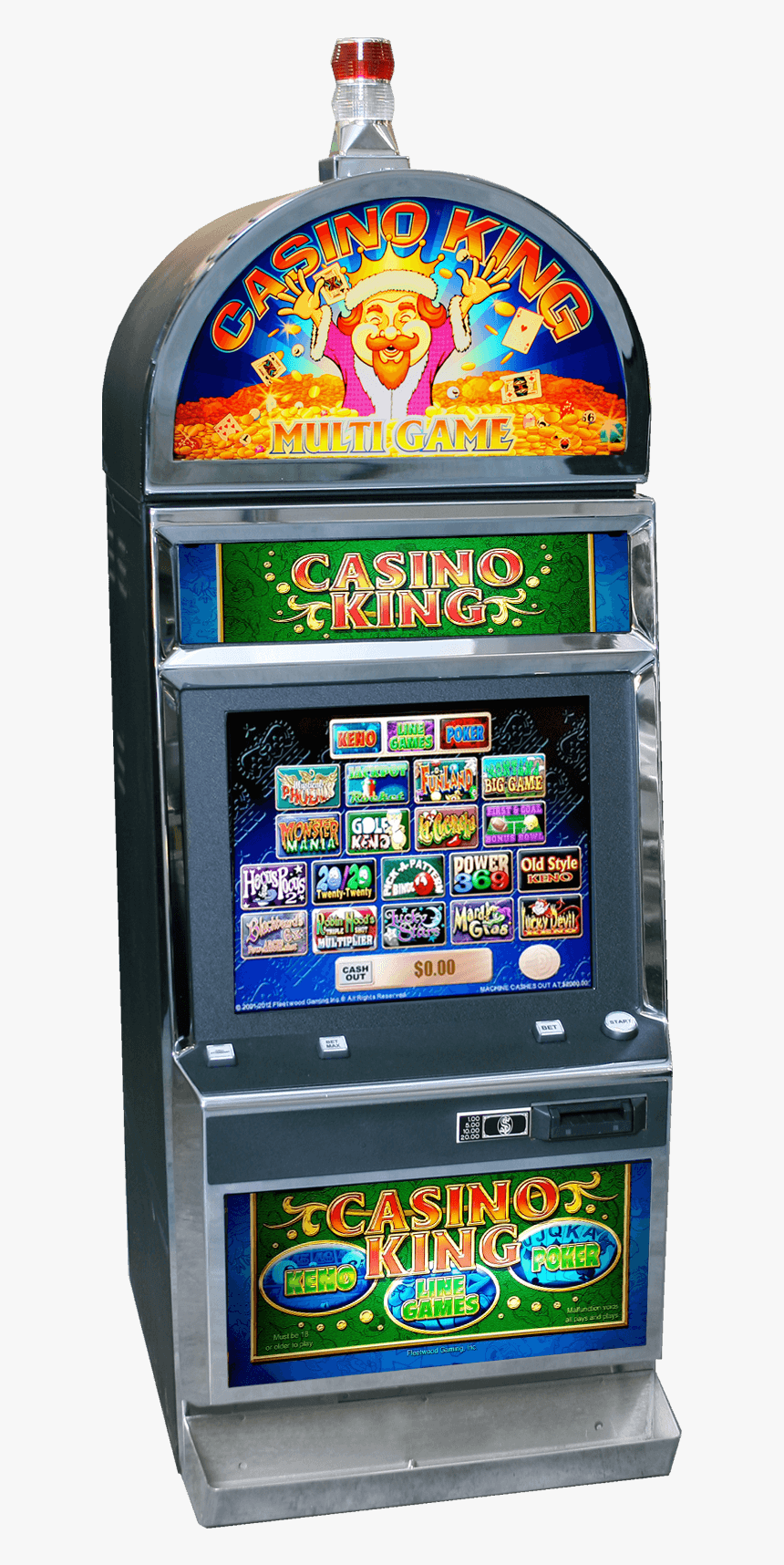 Fleetwood Ftwck01 Gaming Machine - Slot Machine, HD Png Download, Free Download