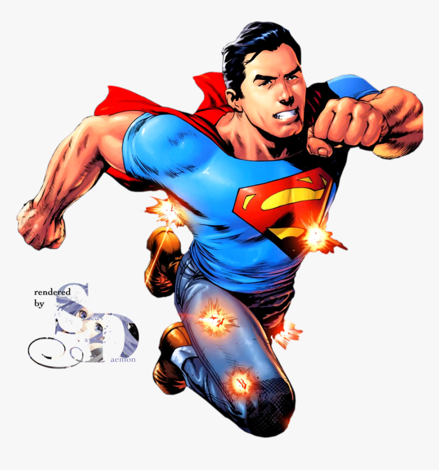 Superman Render Comic , Png Download - Gta 5 Online Superman Outfit, Transparent Png, Free Download