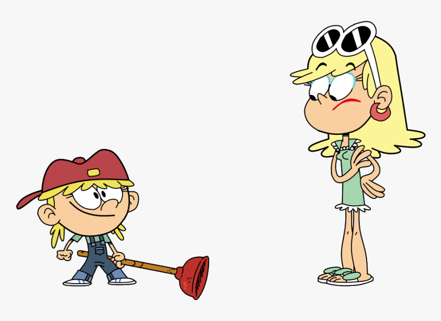 Loud House Leni And Lana , Png Download - Lana And Leni Loud, Transparent Png, Free Download