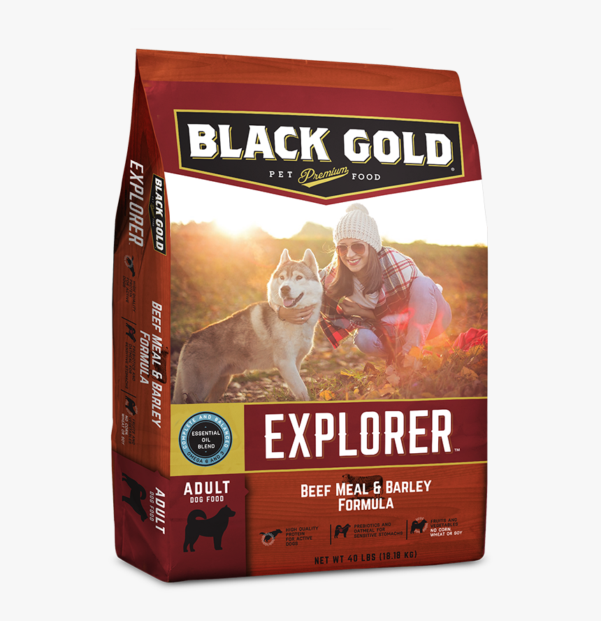 Black Gold Explorer Dog Food, HD Png Download, Free Download