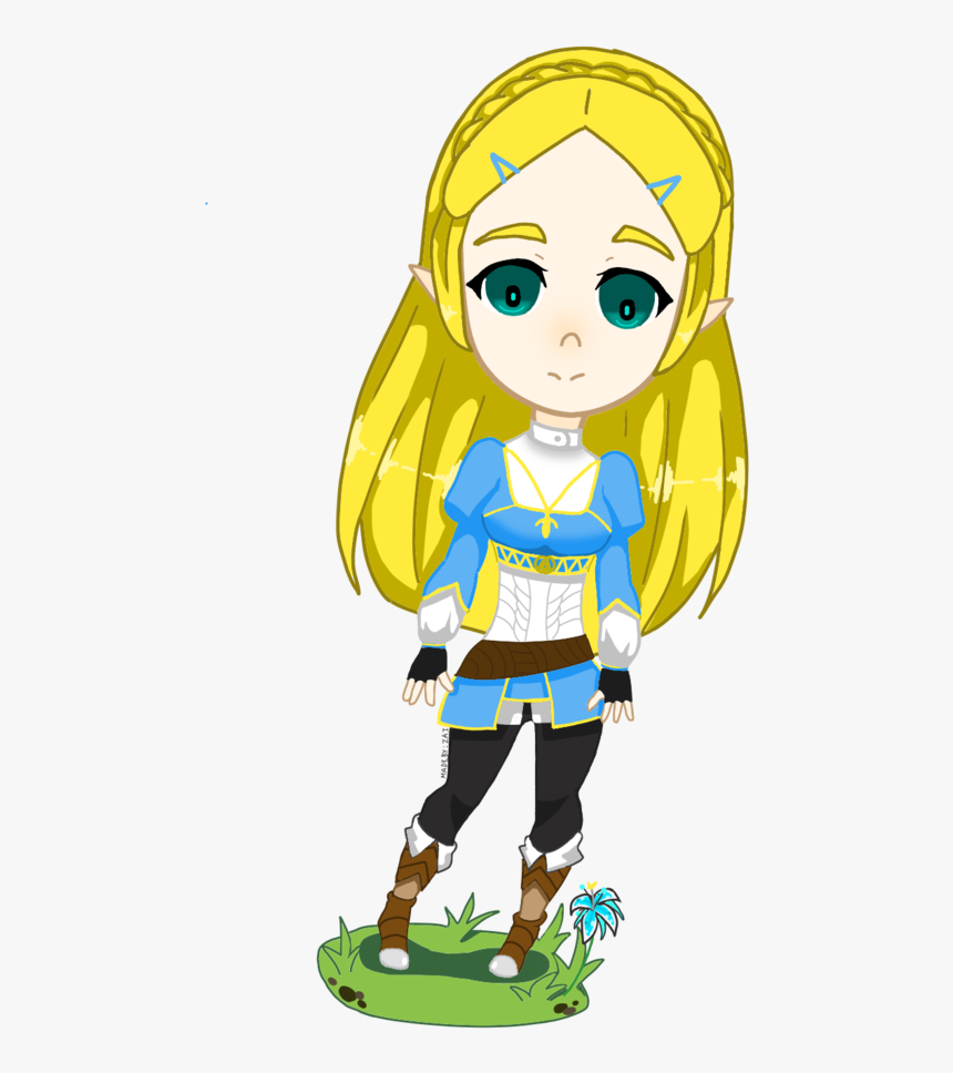 Zelda From Legend Of Zelda - Cartoon, HD Png Download, Free Download