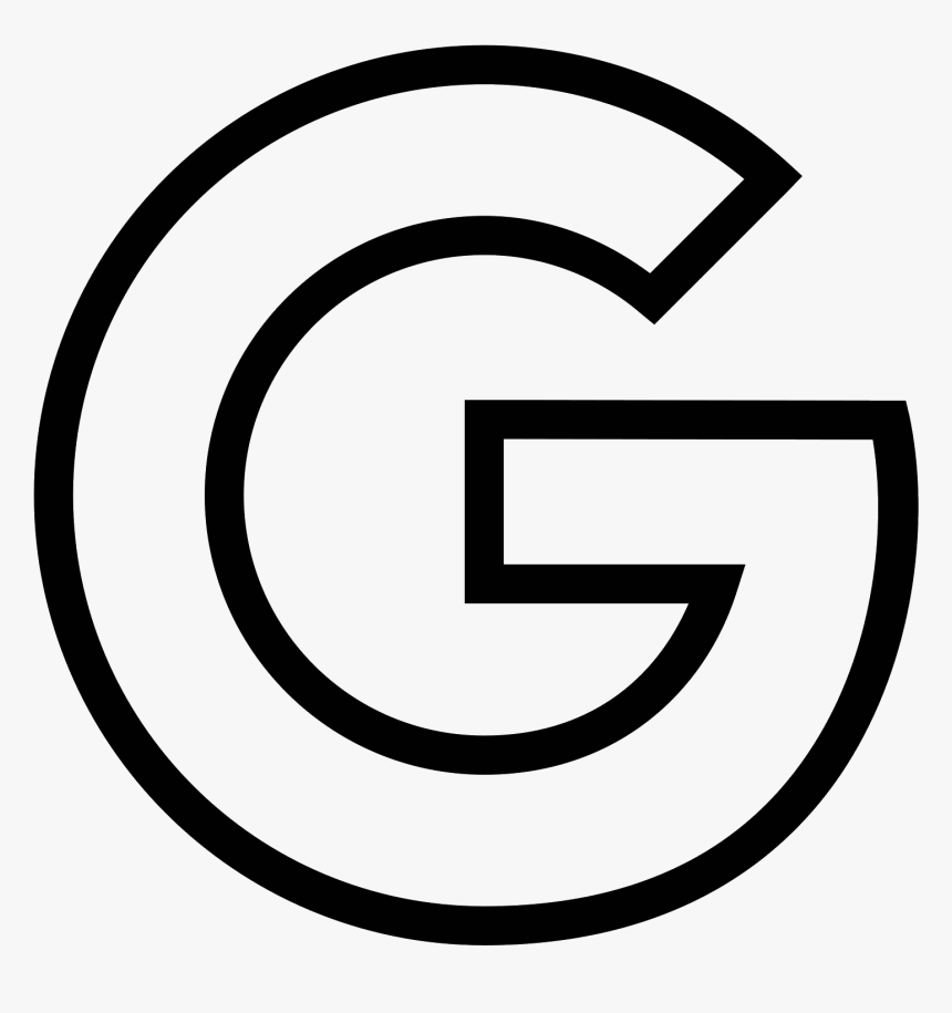 Google Icon White Png , Png Download - Black Google Logo Png, Transparent Png, Free Download