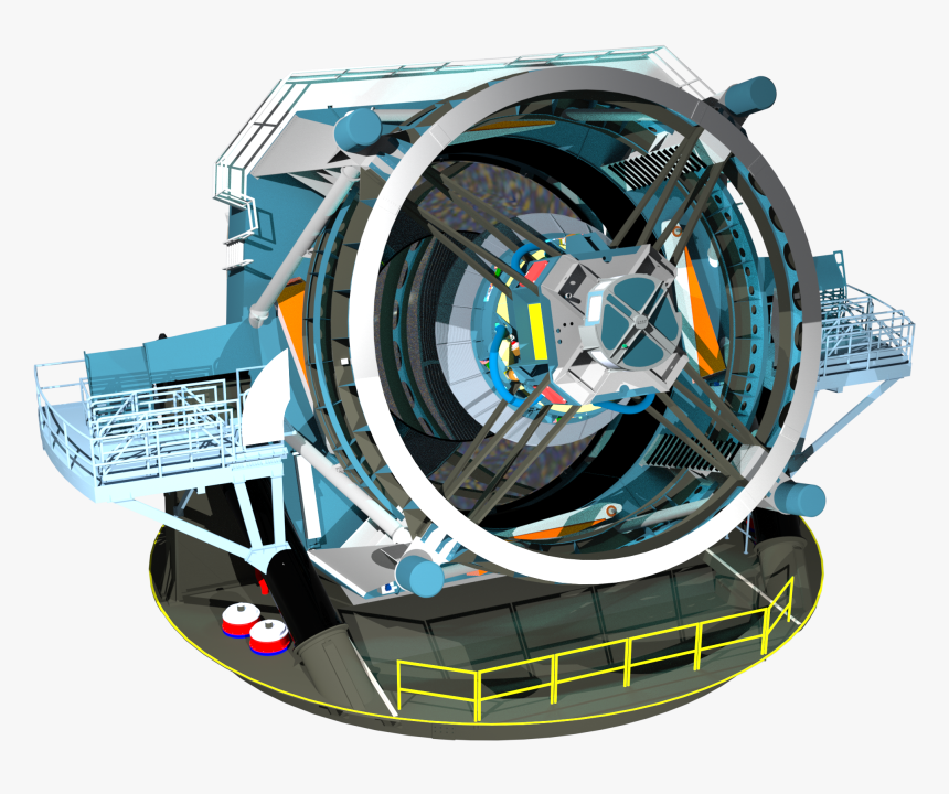 Large Synoptic Survey Telescope 3 4 Render 2013 - Large Synoptic Survey Telescope, HD Png Download, Free Download