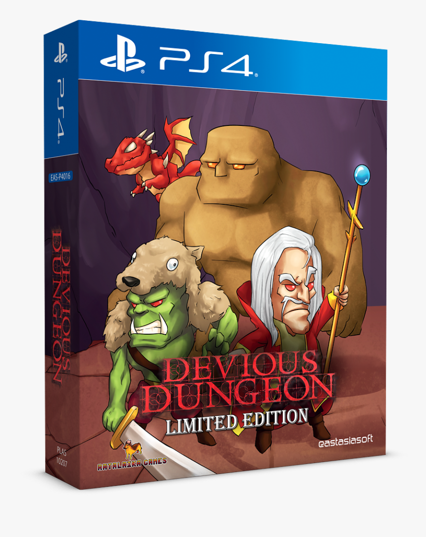 Click To Enlarge Image Deviousdungeon Ps4 Collectorsbox - Devious Dungeon Limited Edition, HD Png Download, Free Download