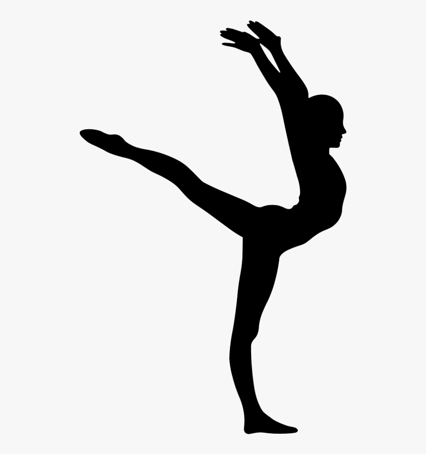 Gymnastics Png - Transparent Background Gymnast Silhouette, Png Download, Free Download