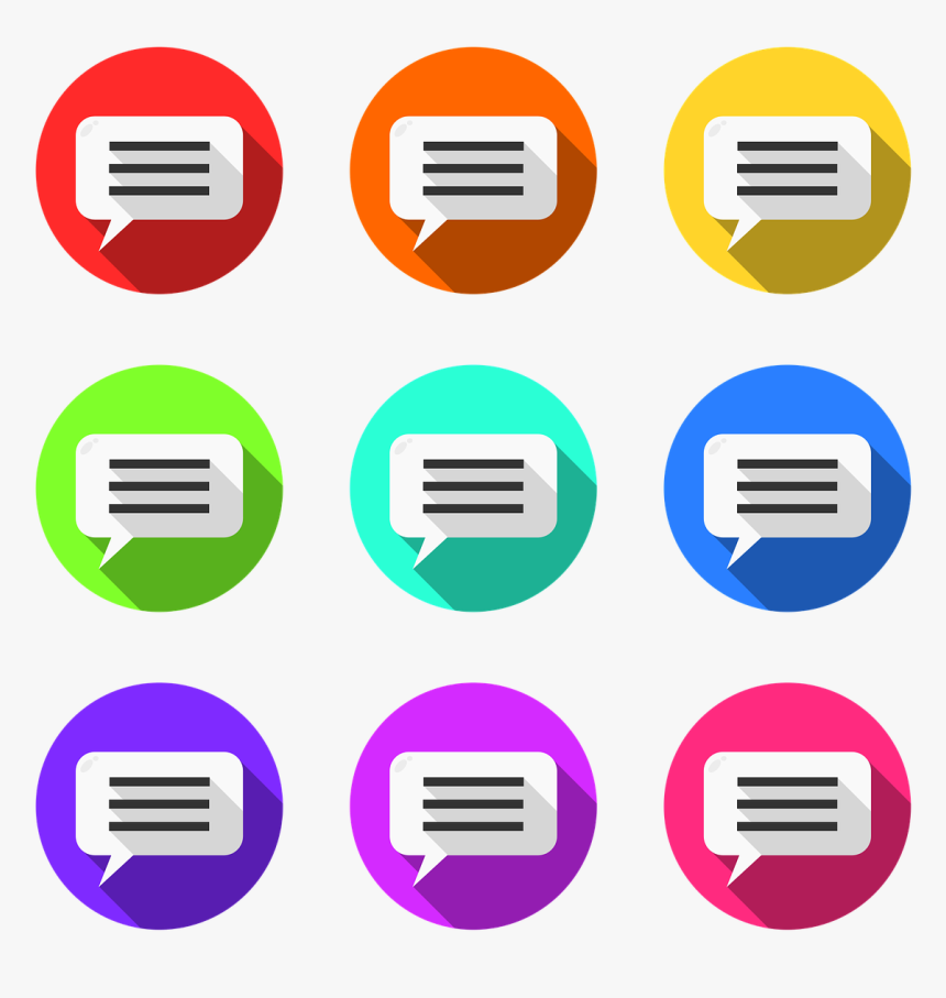 Icon,message Symbol,message Logo,flat,flat Icon,flat - Components Of A Records Management Program, HD Png Download, Free Download