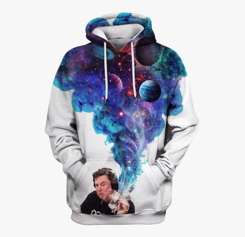 3d Elon Musk Full Print T Shirt , Png Download - Elon Musk Weed Sweater, Transparent Png, Free Download