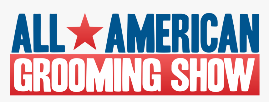 Logo White - All American Grooming Show, HD Png Download, Free Download