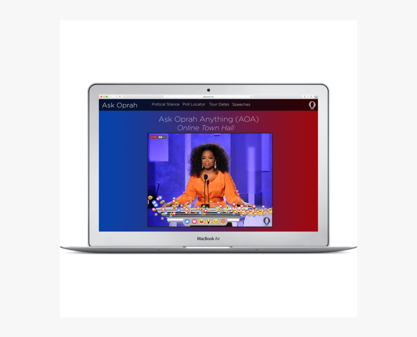 Oprah Ama - Led-backlit Lcd Display, HD Png Download, Free Download