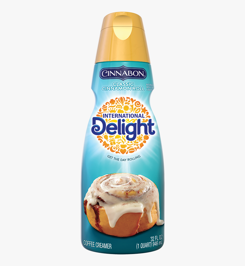 Cinnabon Coffee Creamer - International Delight Cinnabon, HD Png Download, Free Download