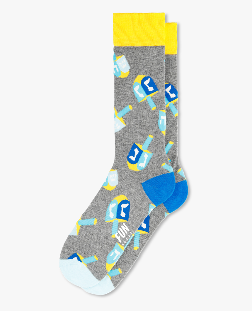 Men"s Dreidel Socks - Sock, HD Png Download, Free Download