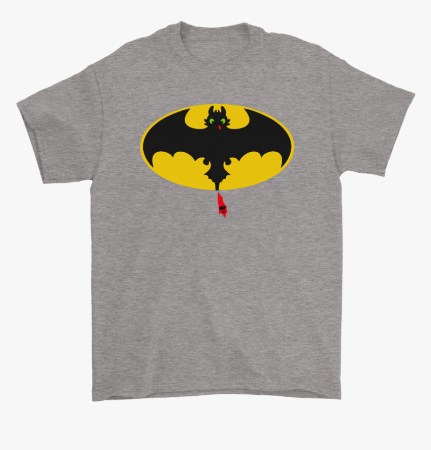 Toothless Batman How To Train Your Dragon Mashup Shirts - Marvel T Shirt Wonder Woman, HD Png Download, Free Download