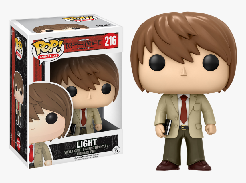 Light Death Note Funko Pop, HD Png Download, Free Download