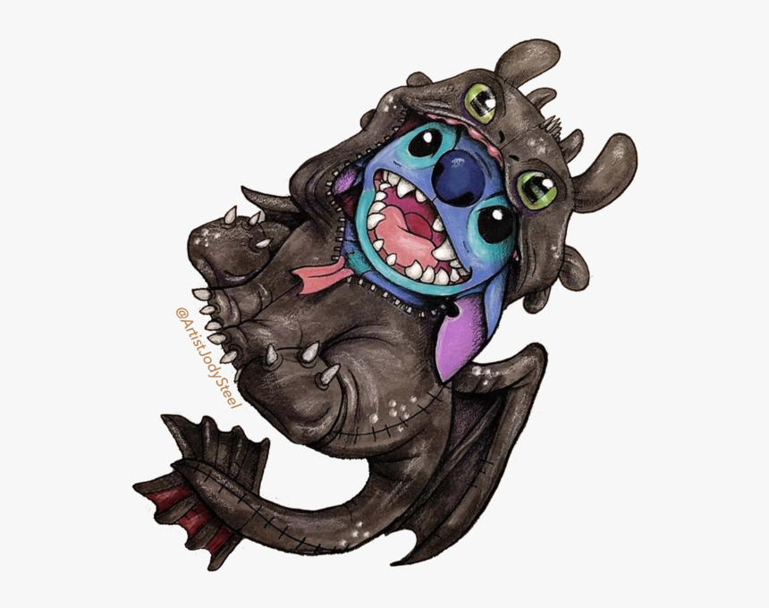 Stitch Toothless, HD Png Download, Free Download