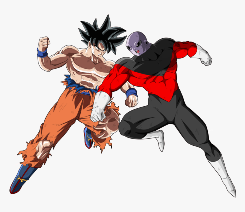 Goku Vs Jiren By Naironkr-dbqji2a - Goku Vs Jiren Png, Transparent Png, Free Download